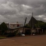 FUERTE TEMPORAL AZOTÓ LA CAPITAL MISIONERA