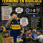 BOCA PERDIÓ EL INVICTO… Y DE PASO TAMBIÉN EL ARCO, LAS IDEAS Y LA PACIENCIA