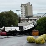 TORMENTA FEROZ EN ITAPÚA: EL VIENTO Y EL GRANIZO AMENAZAN EL HISTÓRICO EVENTO DEL RALLY EN ENCARNACIÓN Y CAMBYRETÁ